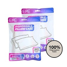 Disposable Sheets for Travel Pillow Sheet, Travel Pack 2 Pcs  Standard 