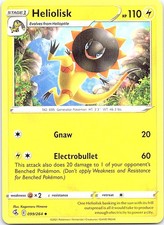 Heliolisk Fusion Strike 099/264 Uncommon Pokemon Near Mint Pokemon Card