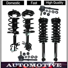 OE Front and Rear Struts W/Sway Bar For 1995-1999 Nissan Maxima 3.0L Suspension_