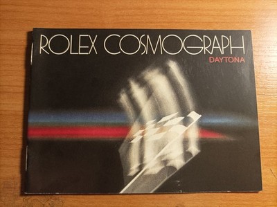 Rolex Cosmograph Daytona Manual Booklet english 1982 Ref: 596.22Eng-12-3.1982