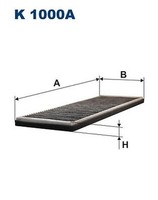 Filtron K 1000A Filter, Innenraumluft FüR Chevrolet, Irmscher, Opel, Vauxhall