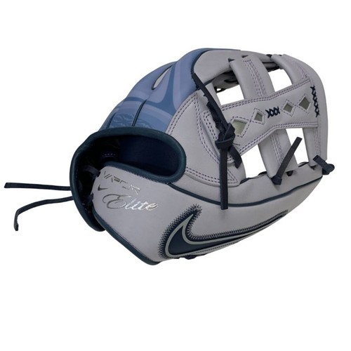 Nike Vapor Elite Rubber Baseball Glove RHT Blue Adult Age 13+ Used Grade A