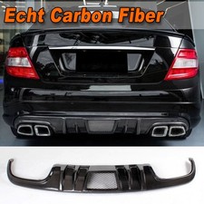 Für Mercedes W204 C63 AMG 2008-2011 Carbon Heckdiffusor Stoßstange Heckansatz Für Mercedes W204 C63 AMG 2008-2011 Carbon Heckdiffusor Stoßstange Heckansatz