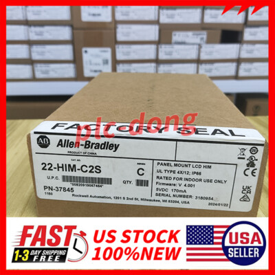 New Sealed Allen Bradley 22-HIM-C2S Remote DSI LCD HIM REAL Free Shipping