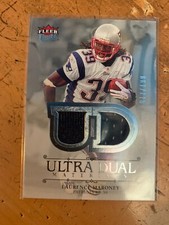 2007 Ultra Dual Materials Silver #UDMLM Laurence Maroney /199