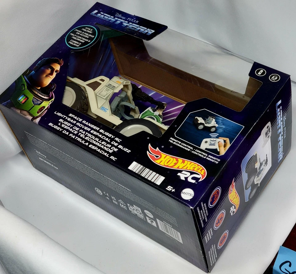 Lightyear Hotwheels R/C Disney Pixar  Space Command Remote Control Vehicle - Image 2 of 4