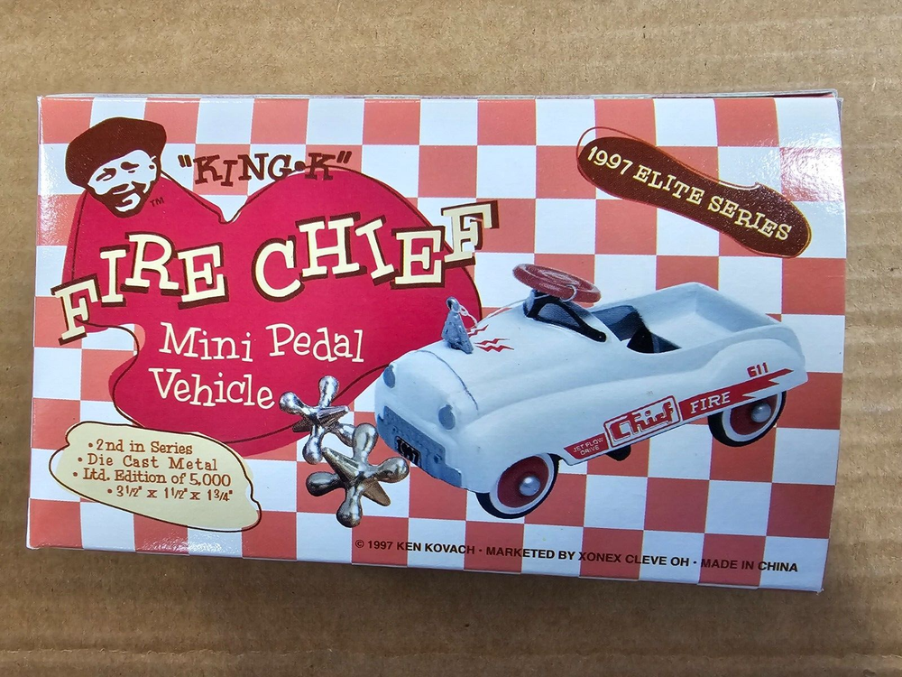 King K Fire Chief Mini Pedal Vehicle 1997 2nd Edition #1060 of 5000