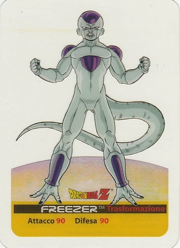 Lamincards Dragon Ball Z Edibas Serie Platino FREEZER N 67