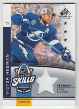 2020-21 SP Game Used 2020 NHL All-Star Skills Fabrics Victor Hedman Jersey Tampa