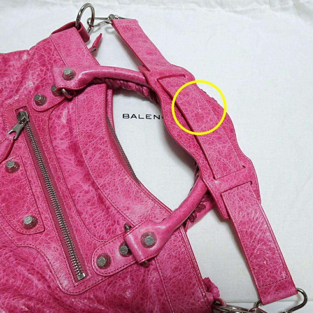 バッグ Balenciaga Giant First Shoulder Bag Pink Balenciaga Giant First Shoulder Bag Pink