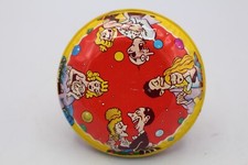 Vintage Tin Litho New Years Eve Party Noisemaker Rattle with Plastic Handle