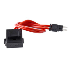 Car Modification ACC Fuse Box Mini Fuse Tap Power Socket Holder Extension 16AWG