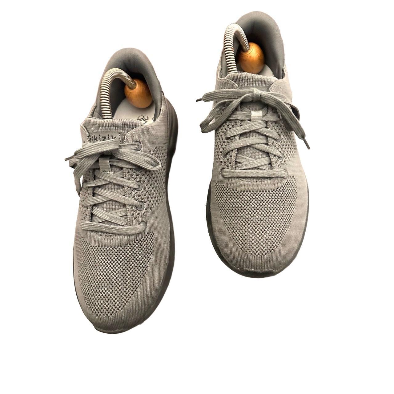 SAOLA Sneakers Kizik uomo taglia 10 5 larghe donna 12 larghe grigio antracite suola Kizik Vietnam