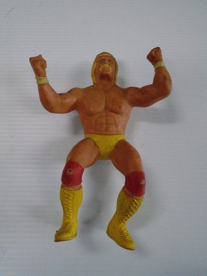 hulk hogan rubber figure