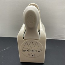 Martha Stewart crafts Pop Up Frosty Village 3-D Paper Punch -- Scrapbooking