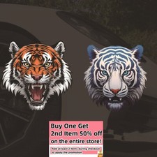 Set Of 2 Tiger Decal Auto Car Truck Suv Window Bumper Trunk Vinyl Stickers