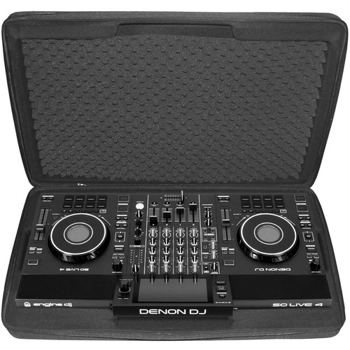 UDG CREATOR DENON DJ SC LIVE4 HARDCASE BLACK U8319BL softbg softcase x consolle - Picture 2 of 3