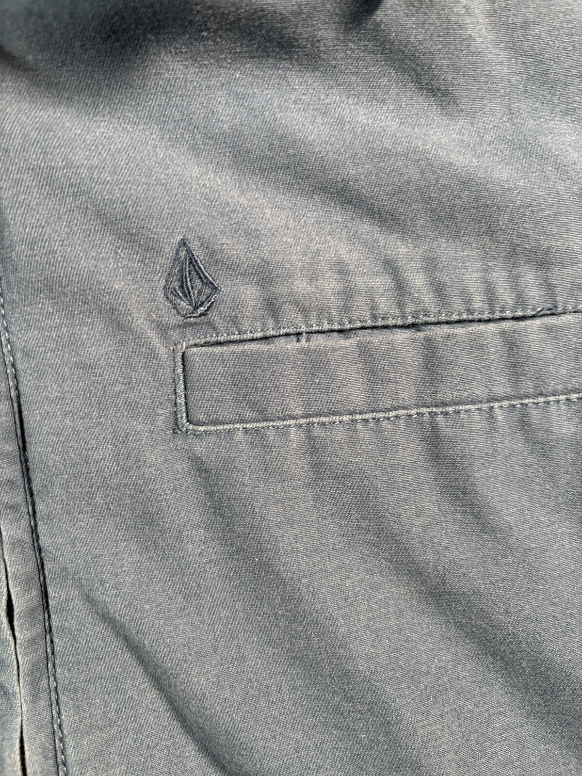 Volcom Jacket Mens Medium Basic Bomber Full Zip H… - image 4