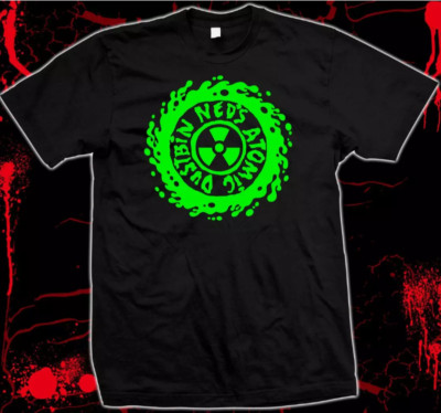 Ned's Atomic Dustbin Shirt- Grebo - 100% cotton Unisex Tee, Size S - 5XL