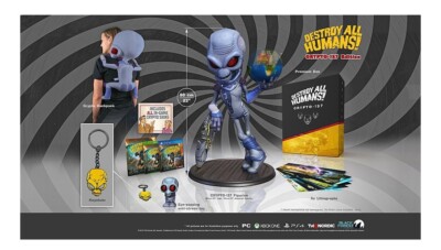 Destroy All Humans! 2 Crypto 特大フィギュア 箱付き Destroy All Humans! Crypto-137 Figurine | 9120080079213