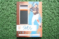 Joey Bart 2021 Panini Origins #OJA-JB RC Jumbo Patch Auto RPA Orange /25