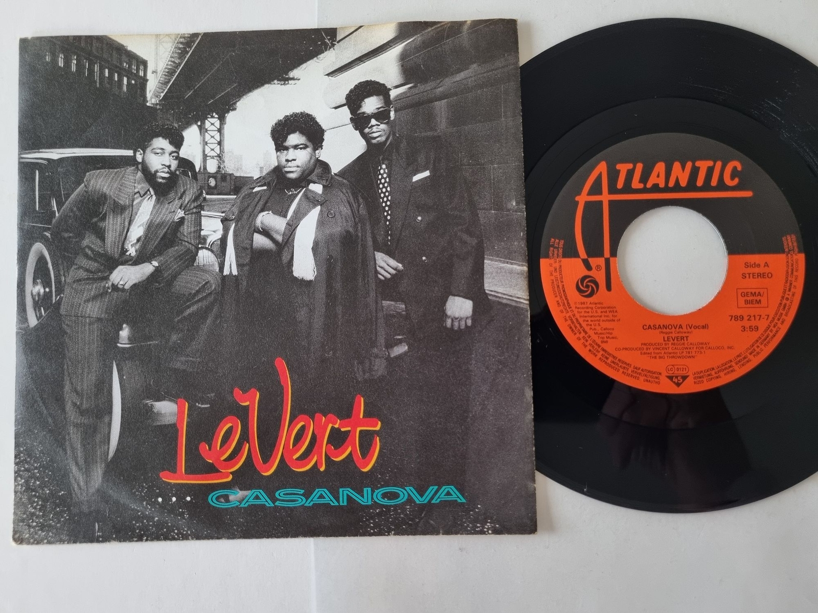 Levert - Casanova 7'' Vinyl Germany