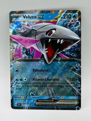 Pokemon Card VELUZA Ex (IT) | Adventures Together 043/159 | eBay