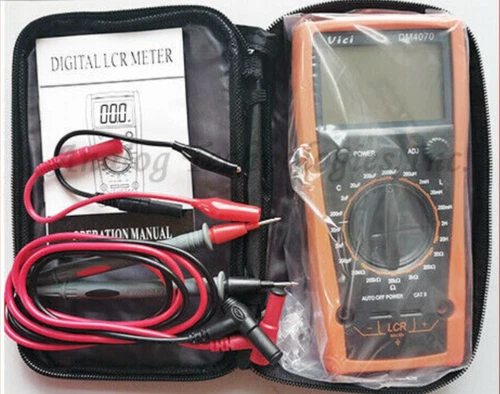 DM4070 Digital LCR Inductance Resistance Capacitance meter with Bag