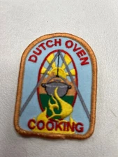 Camp Fire DUTCH OVEN COOKING Patch (Outdoor Cooking) T138