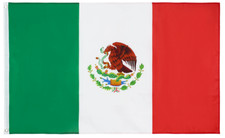 3x5FT MEXICO FLAG LARGE MEXICAN LATIN LATINO Super Poly 150D