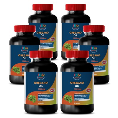Oil of Oregano Super Support Digestive, Respiratory, Joint Health (6 Bot)