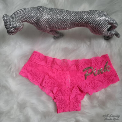 Victoria`s Secret**Pink**The Lacie**Cheeky**Höschen** Baumwolle**Spitze**