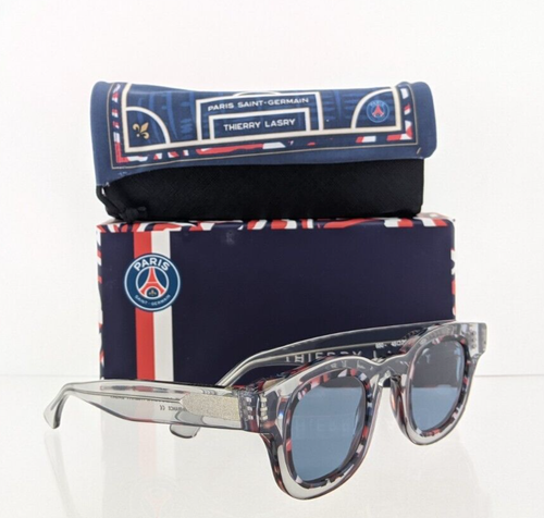 Brandneue authentische Thierry Lasry Sonnenbrille 850 Paris Saint Germain 45 mm Gestell - Bild 4 von 7