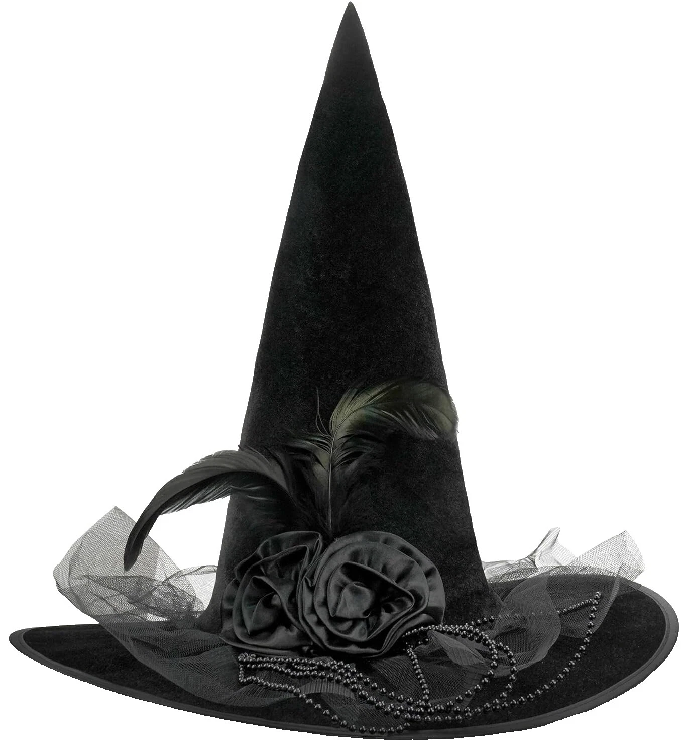 Campanas de disfraz de plumas de Halloween