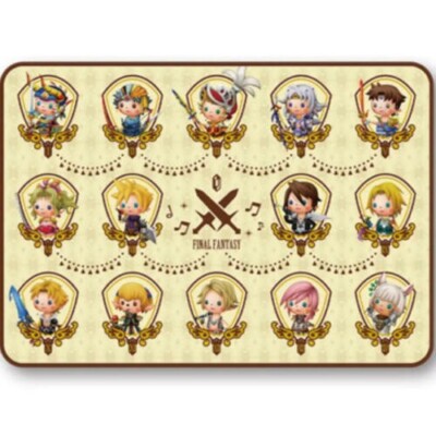 Final Fantasy All Stars 39.3in Blanket Dissidia FF RARE Goods from