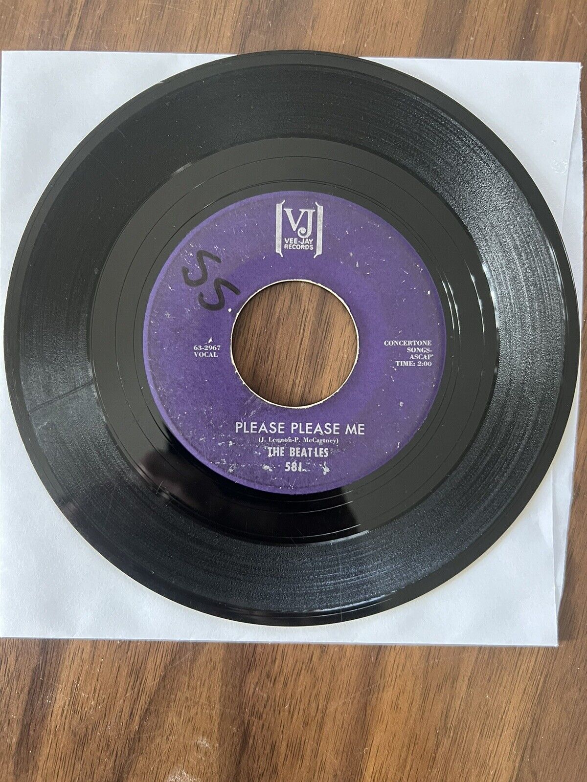 Beatles Rare 45rpm Record