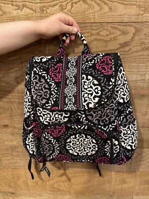 Vera Bradley Canterberry Magenta Double Zip Backpack | eBay display picture 1