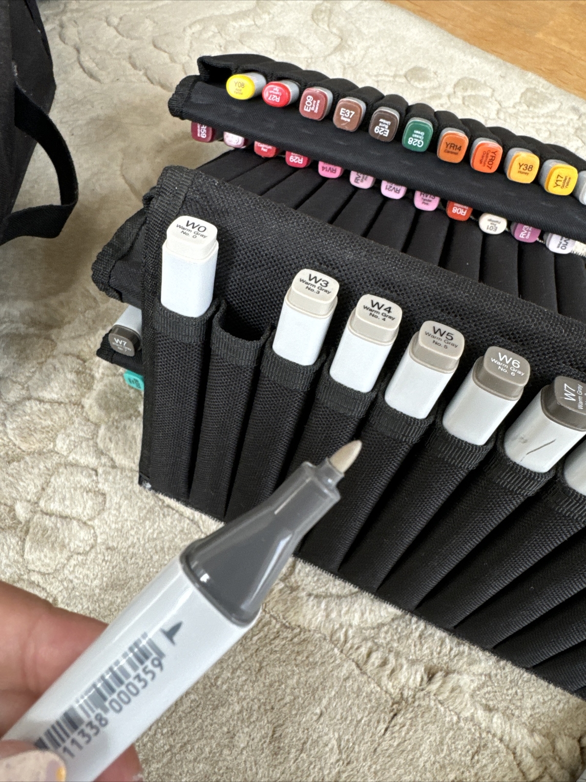 Copic Markers Set-WG(Warm Gray) Used - 8 Pieces