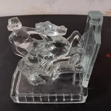 Glass Lady Godiva By K.R. Haley Replacement/Addition Bookend