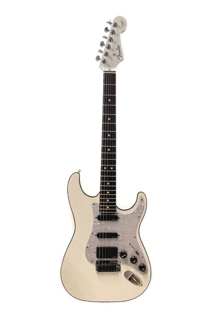 ギター Fender Aerodyne II Stratocaster EMG Fender MIJ Aerodyne II Stratocaster MOD EMG PU Medium White