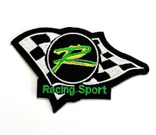 Embroidered Patch - Racing Sport - NEW - Iron-on/Sew-on