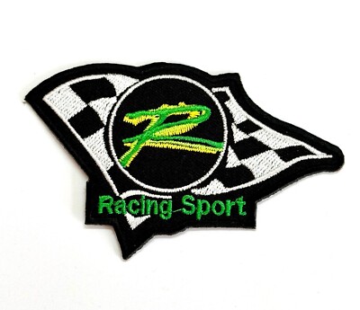 Long Racing Pvc Patch Embroidered Patch - Racing Sport - NEW - Iron-on/Sew-on | eBay