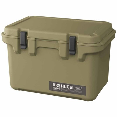 HUGEL cooler box 40L khaki TC-40 | eBay