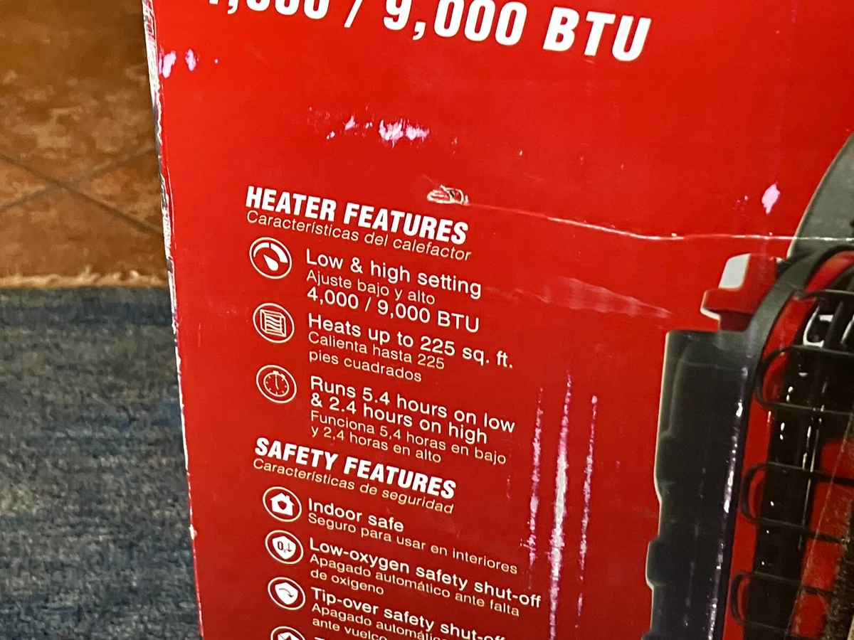 New (open box) Mr. Heater Portable Buddy Propane Heater MH9BX 709730223658  | eBay