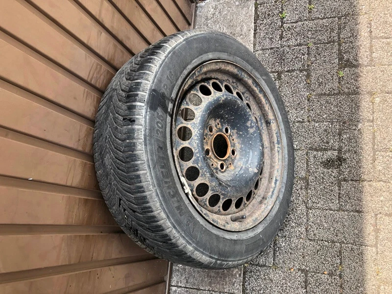 1xkomplette Reserverad Ersatzrad+Felge 205/55R16 94V für Mercedes A,B,C,E Klasse - Bild 2 von 4