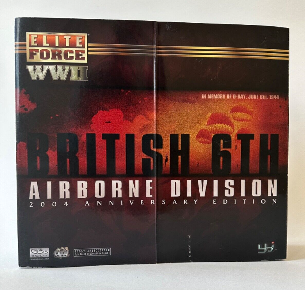 Figurine 1/6 BBI – Parachutiste Britannique 6th Airborne Div. Normandie 44, Neuve