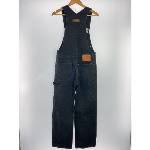 IRON HEART Heavy duck double knee overalls/W30/cotton/black limited