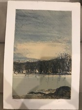 CAZZANIGA LITOGRAFIA COLORI FIRMA NUMERATA MATITA AUTENTICA TIMBRO ART ITALIA