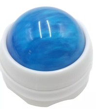 Hand Held Massage Roller Ball Blue Therapy For Body/Muscle Pain