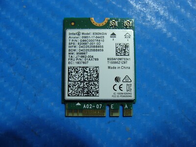Lenovo ThinkPad E490 14'' Genuine Laptop WiFi Wireless Card 9260NGW 01AX769
